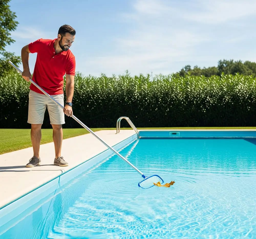 Swimming pool service photo