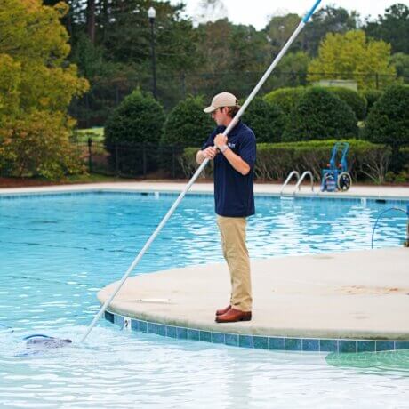 Swimming pool service photo